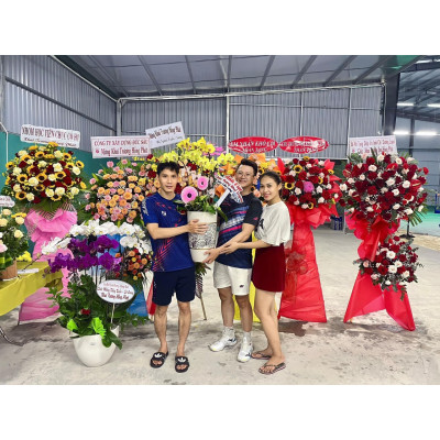 Sân cầu lông Galaxy tưng bừng tuần lễ khai trương, từ ngày 10 - 14/7/2023